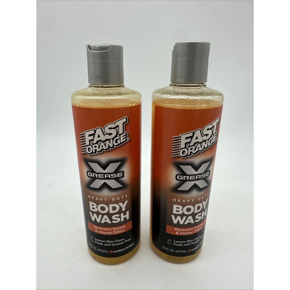 Fast Orange 25716 Grease X Body Wash Heavy Duty Shower Gel Body Wash -‎ 2